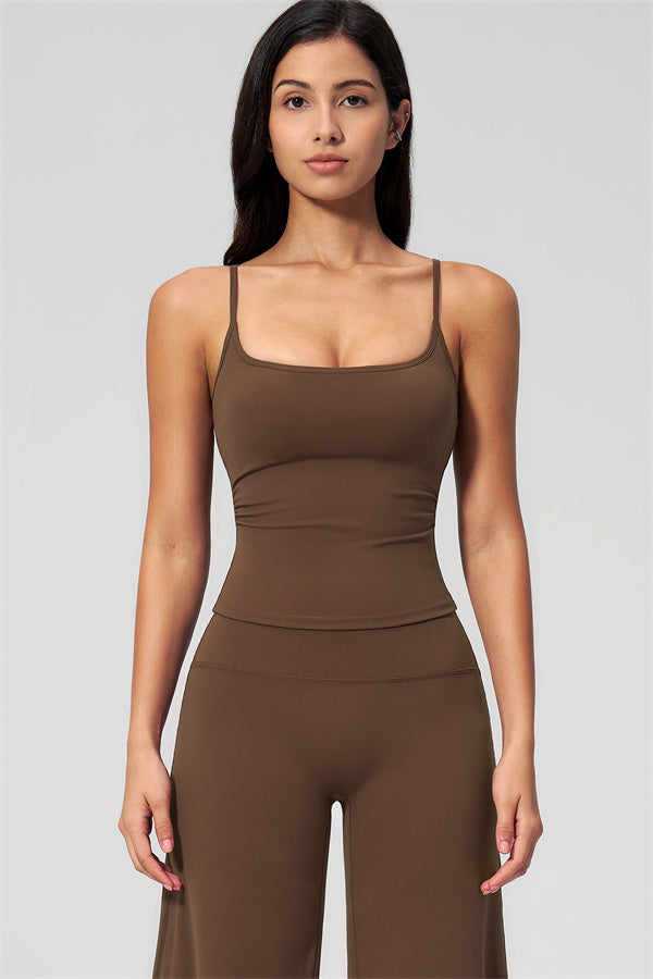 The Nexus Tank Top Wide-Leg Crop 2-Piece Set