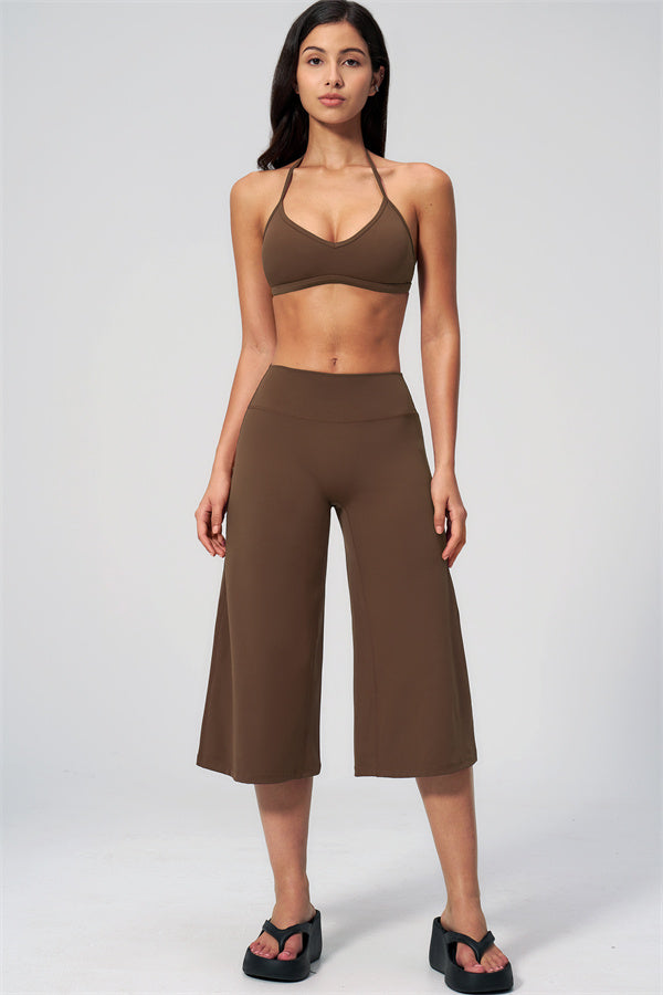 The Nexus Sports Bra Wide-Leg Crop 2-Piece Set