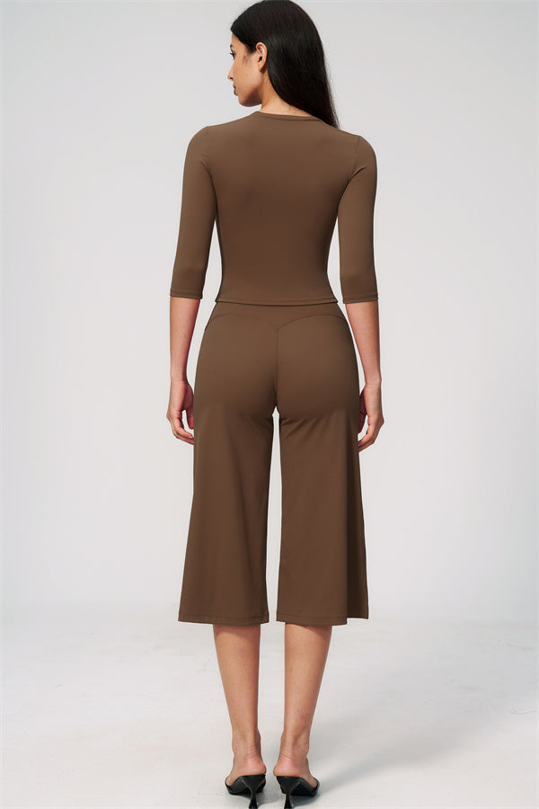 The Nexus Wide-Leg Crop