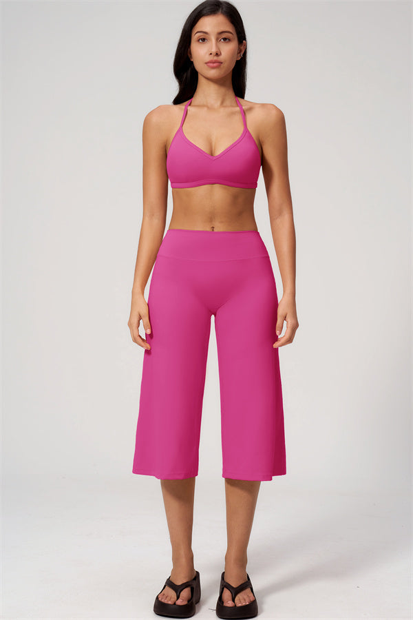 The Nexus Sports Bra Wide-Leg Crop 2-Piece Set