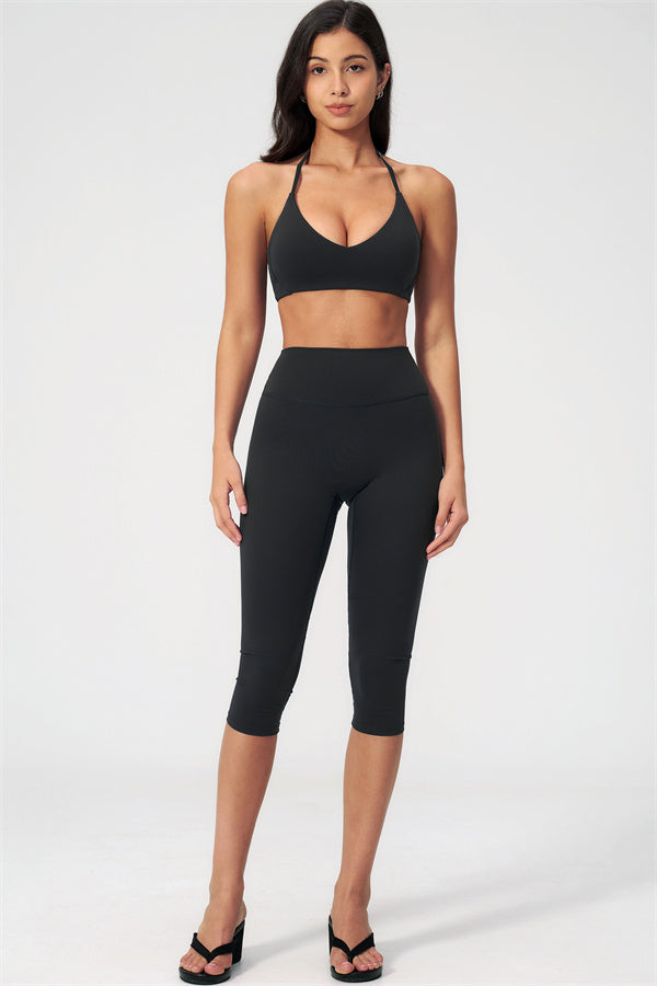 The Twirl Sports Bra Capri Leggings 2-Piece Set