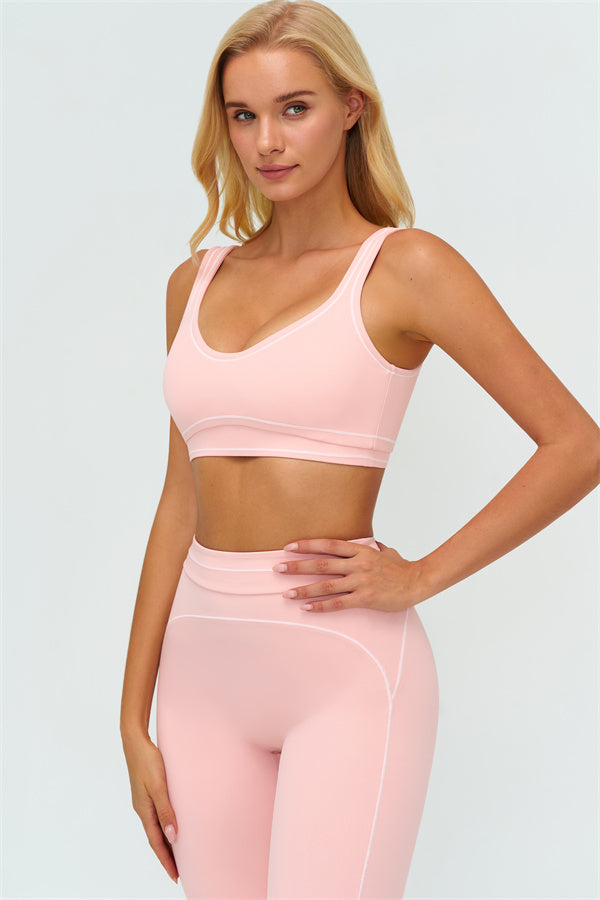 The Amara Sports Bra Flared Leggings 2-Piece Set