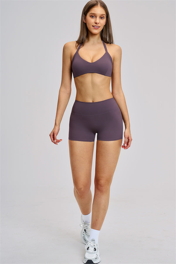 The Zestful Sports Bra Shorts 2-Piece Set