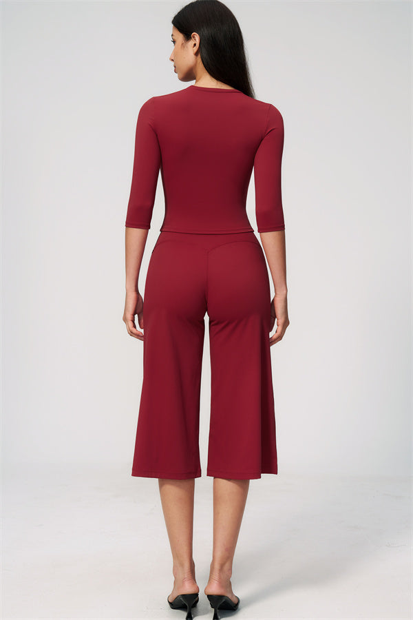 The Nexus Wide-Leg Crop