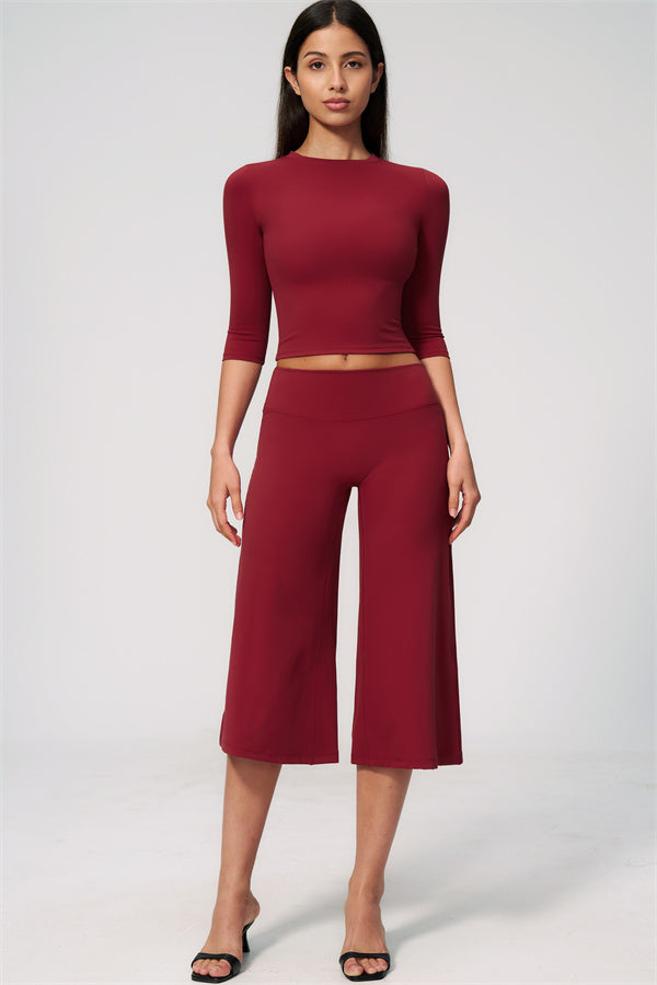 The Nexus Wide-Leg Crop