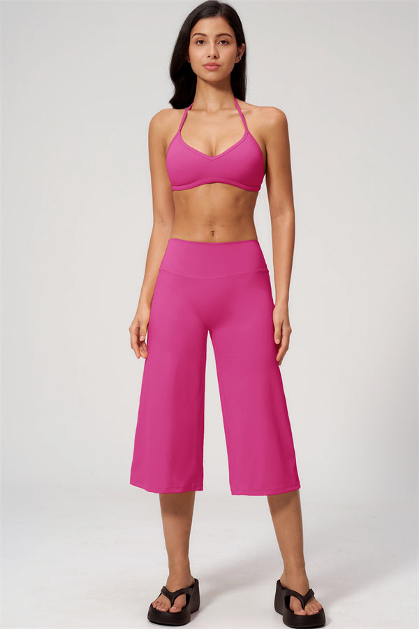 The Nexus Sports Bra Wide-Leg Crop 2-Piece Set