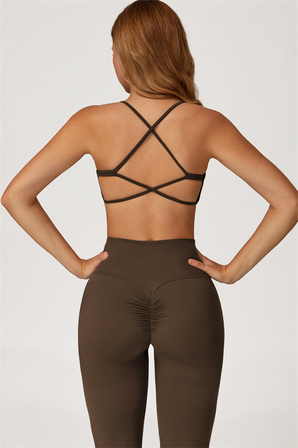 The Lily Sports Bra Flared Leggings 2-Piece Set
