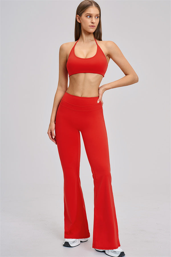 The Stride Sports Bra Flared Leggings 2-Piece Set