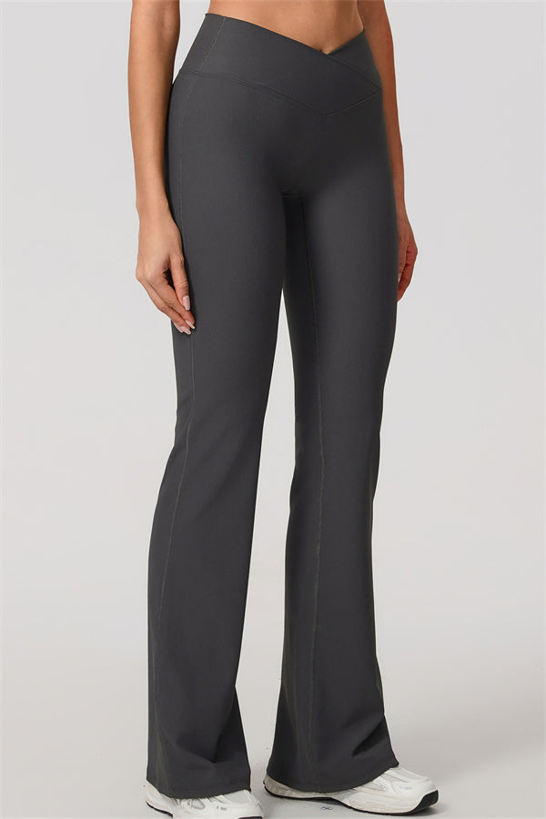 The Daze Zip Jacket Flared Leggings 2-Piece Set