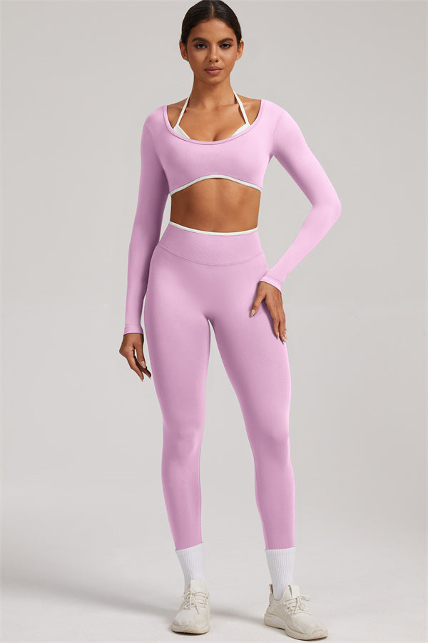The Elevate New Long Sleeve Crop top