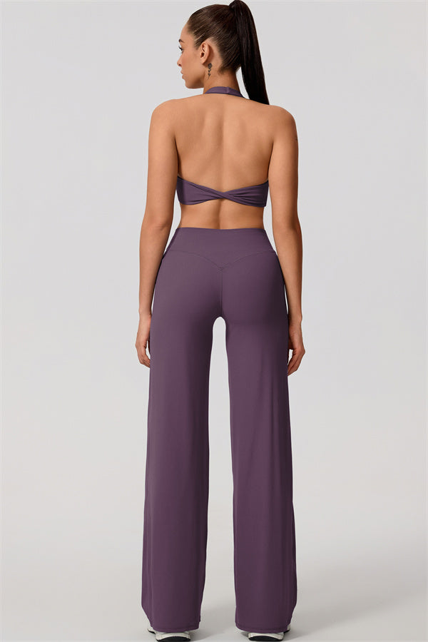 The Nestle Sports Bra Straight Leg Pants 2-Piece Set
