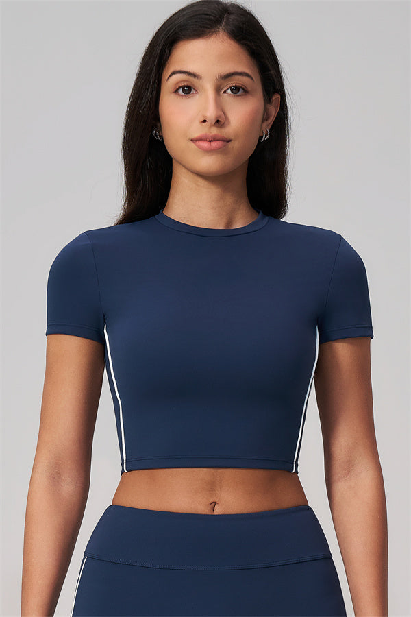 The Breathe T-shirt Straight Leg Pants 2-Piece Set