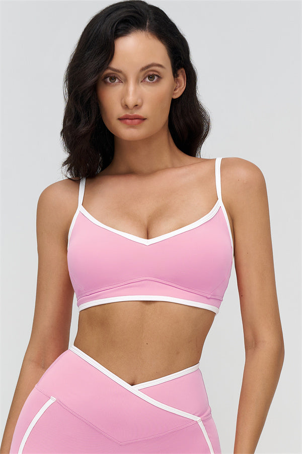 The Crave Contrast Sports Bra