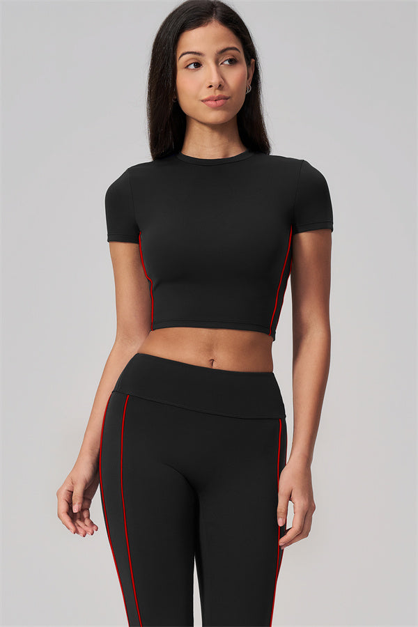 The Breathe T-shirt Capri Leggings 2-Piece Set