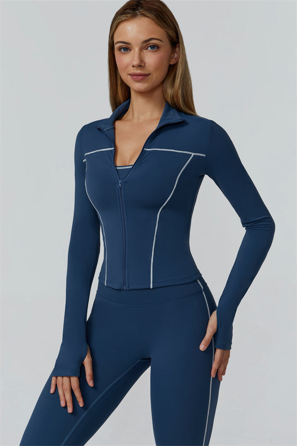 The Venus Zip Top Leggings 2-Piece Set