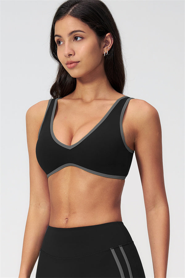 The Evoke Sports Bra Straight Leg Pants 2-Piece Set