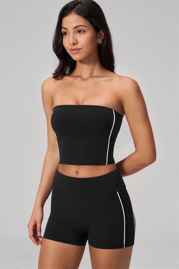 The Breathe Tube Top Shorts 2-Piece Set
