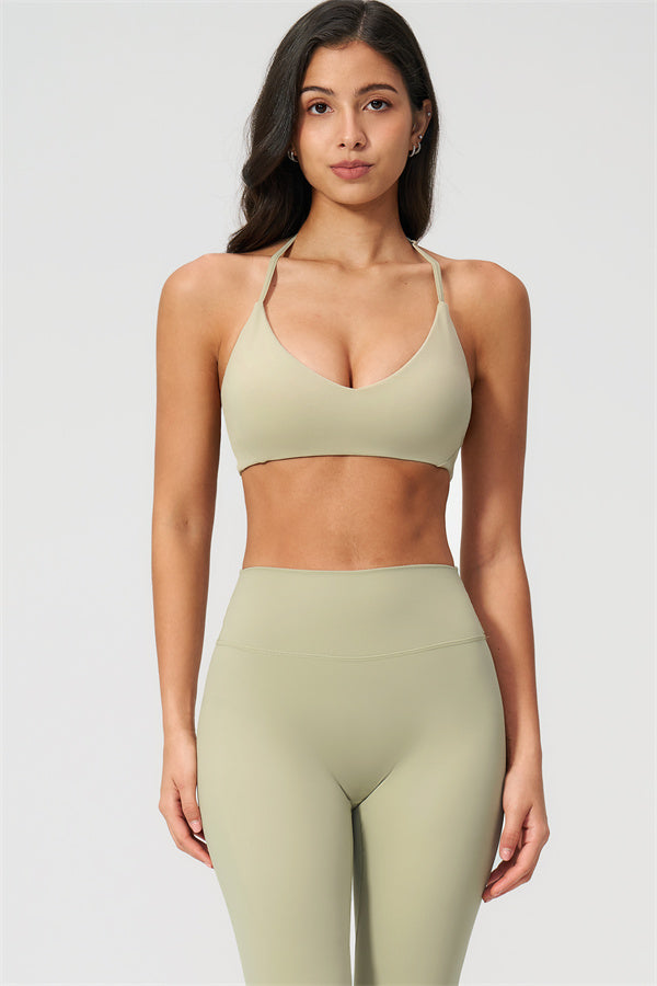 The Twirl Sports Bra Capri Leggings 2-Piece Set