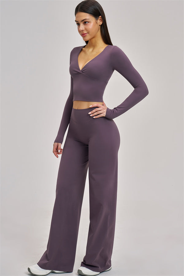 The Swoon Long Sleeve Crop top