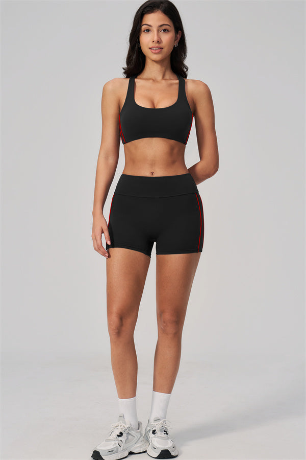 The Breathe Sports Bra Shorts 2-Piece Set