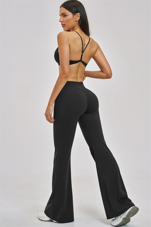 The Zenith Sports Bra Flared Leggings 2-Piece Set
