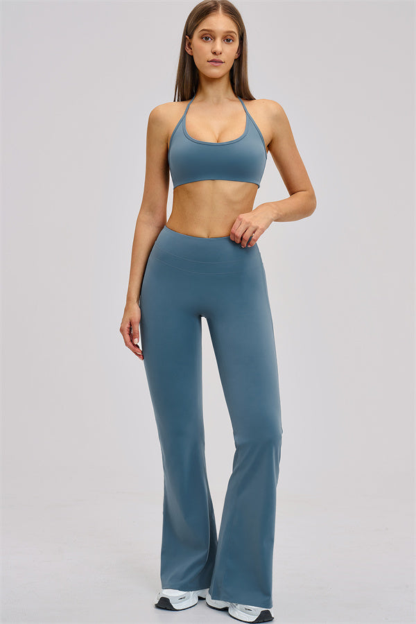The Stride Sports Bra Flared Leggings 2-Piece Set