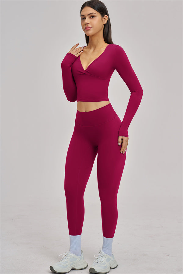 The Swoon Long Sleeve Crop top