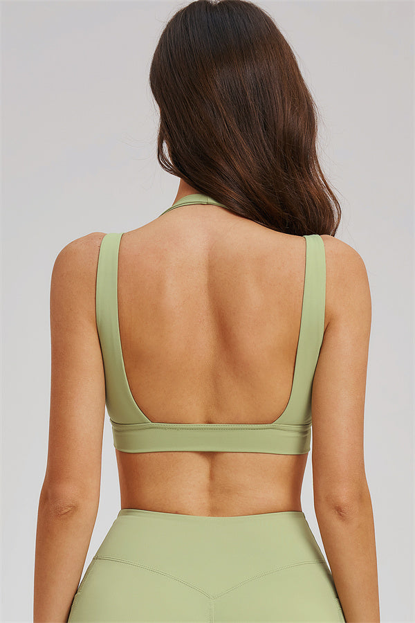The Sizzle Zip Jacket Sports Bra Flared Leggings 3-Piece Set
