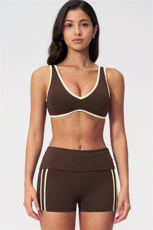 The Evoke Sports Bra Shorts 2-Piece Set