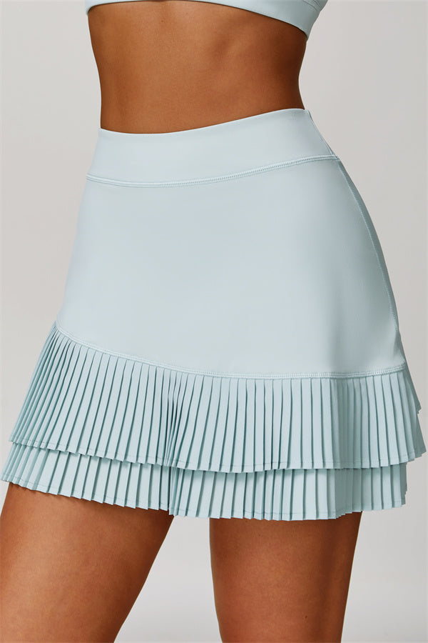 The Lavish Sports Bra Tennis Skirt 2-Piece Set