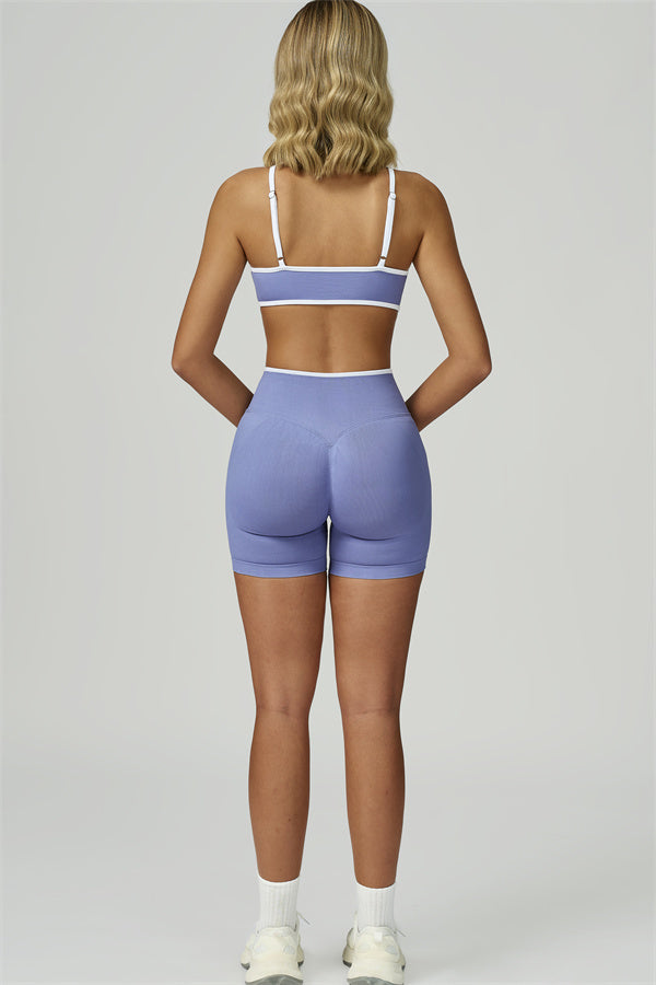 The Prime Line Sports Bra Shorts 2-Piece Set