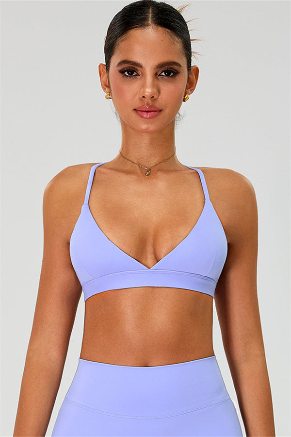 The Ember Sports Bra Crop Top Leggings 3-Piece Set