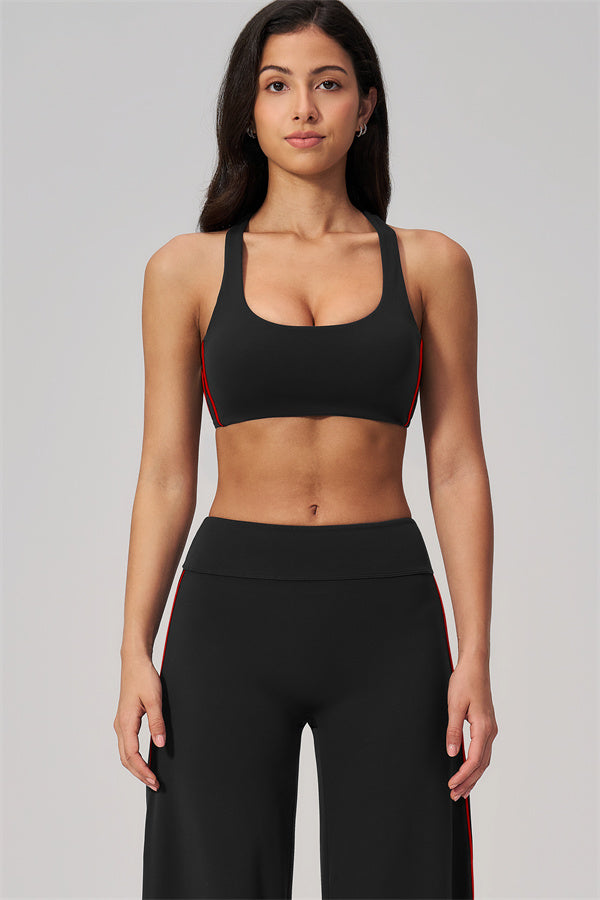 The Breathe Sports Bra Straight Leg Pants 2-Piece Set
