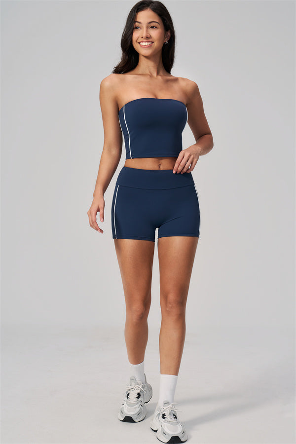 The Breathe Tube Top Shorts 2-Piece Set