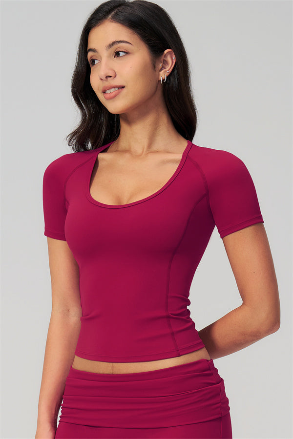 The Daring T-shirt Straight Leg Pants 2-Piece Set