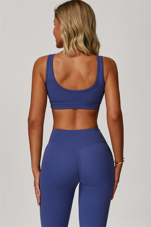 The Lavish Sports Bra Flared Leggings 2-Piece Set
