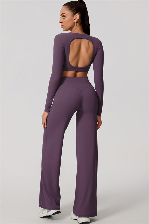 The Nestle Long Sleeve Crop Top