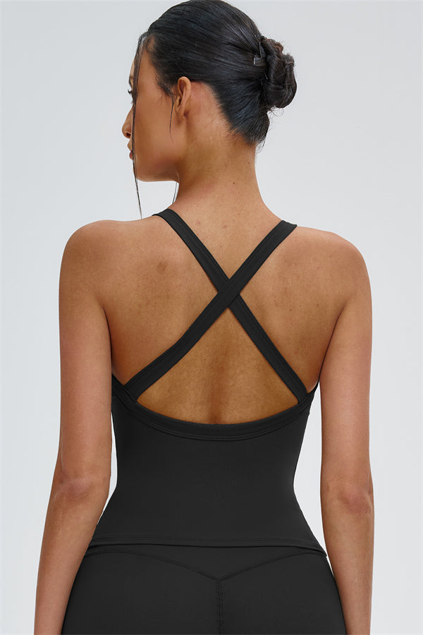 The Slate X-Back Top