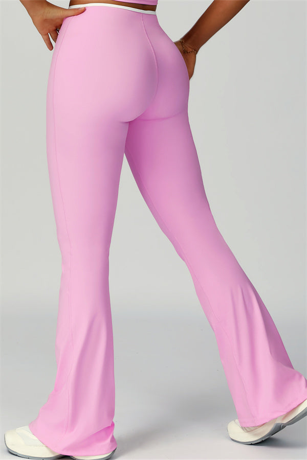 The Skyline Tie Top Flared Leggings 2-Piece Set
