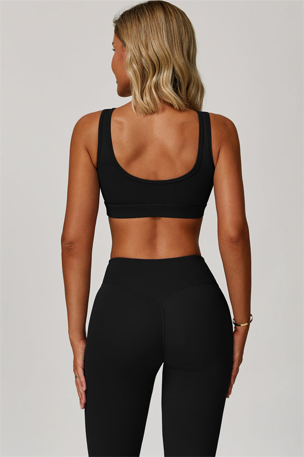 The Lavish Sports Bra Flared Leggings 2-Piece Set