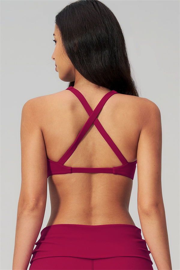 The Daring Sports Bra Straight Leg Pants 2-Piece Set