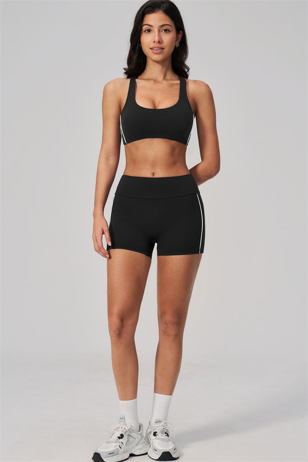 The Breathe Sports Bra Shorts 2-Piece Set