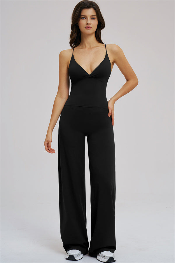 The Mosaic Tank Top Straight Leg Pants 2-Piece Set