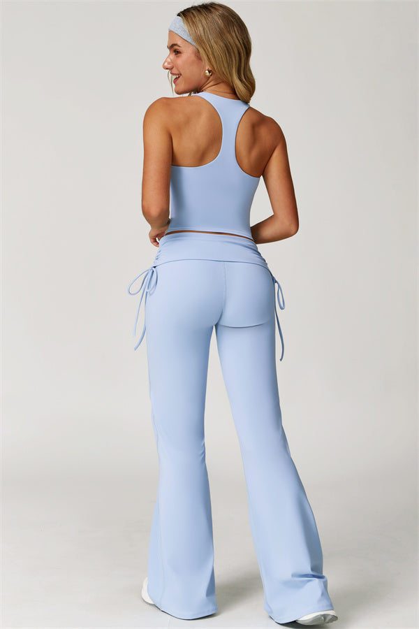 The Echo Tank Top Flared Leggings 2-Piece Set