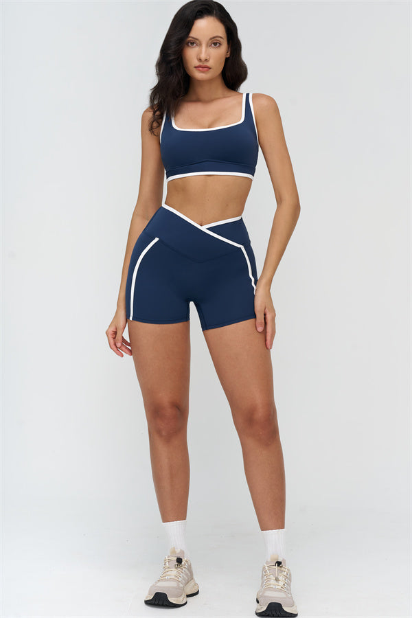 The Crave Sports Bra Shorts 2-Piece Set