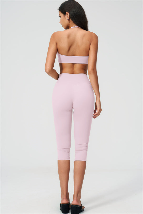 The Twirl Sports Bra Capri Leggings 2-Piece Set