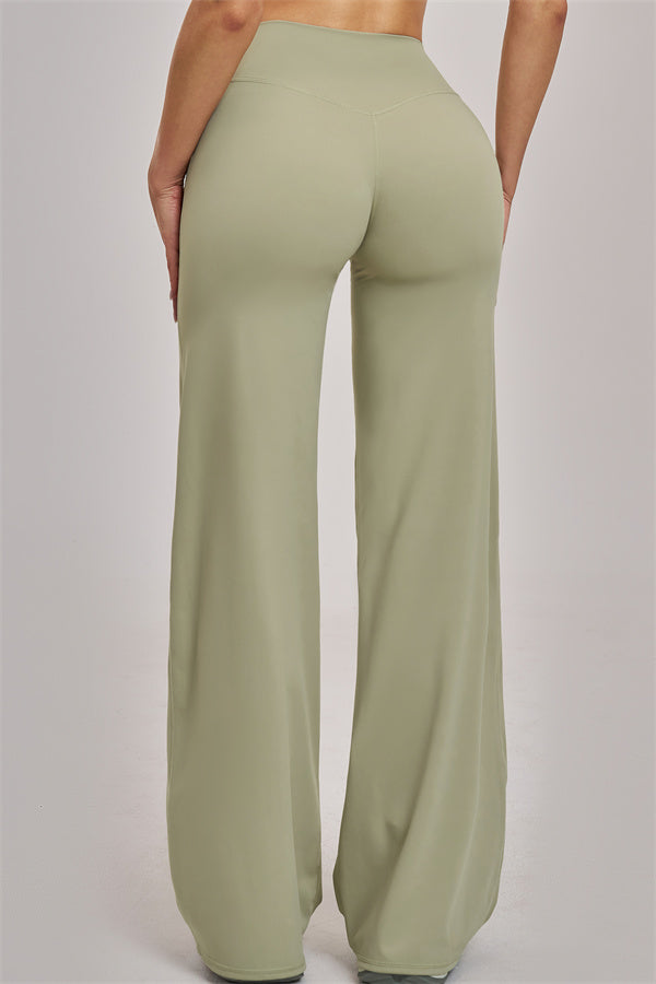 The Swoon Long Sleeve Crop top Flared Leggings 2-Piece Set
