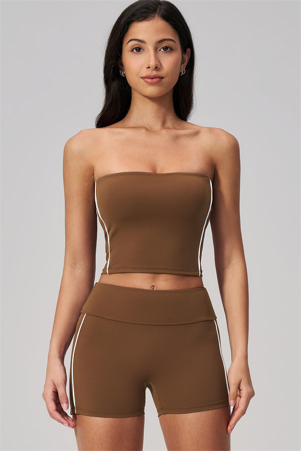 The Breathe Tube Top Shorts 2-Piece Set