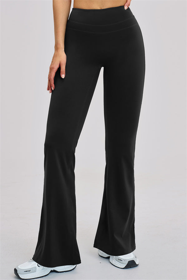 The Stride Crop Top Flared Leggings 2-Piece Set