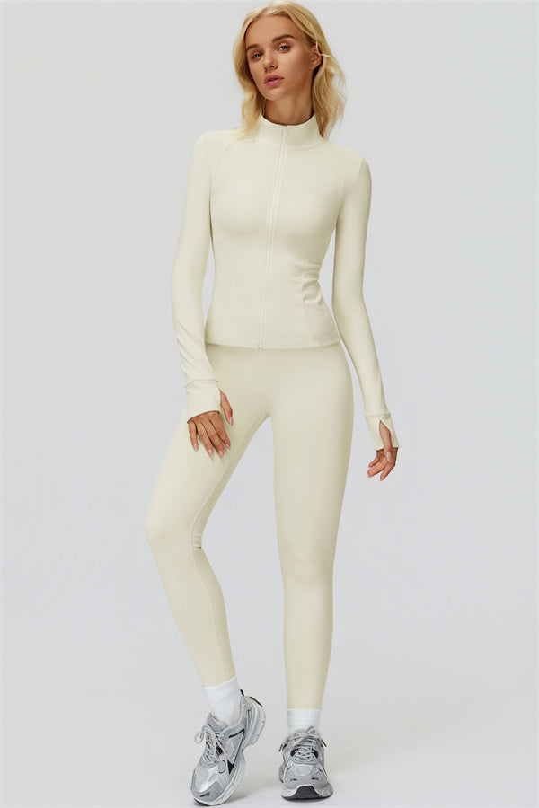 The FemmeFit Zip Jacket Leggings 2-Piece Set